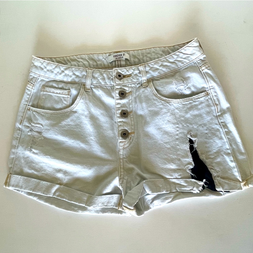 Woman's Forever21 jean shorts